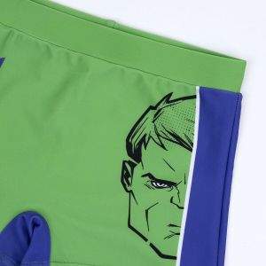 Costumul de Baie Boxer Pentru Copii The Avengers Verde