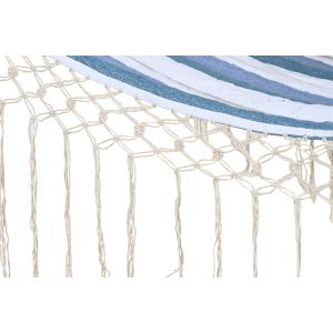 Hamac DKD Home Decor Dungi Albastru Alb (200 x 100 x 5 cm)