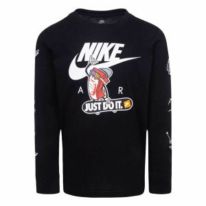 Hanorac fără Glugă Copii Nike Snowboarding Negru