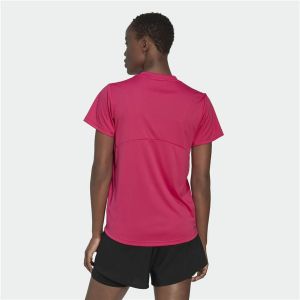 Tricou cu Mânecă Scurtă Femei Adidas Designed 2 Move Logo Fucsia