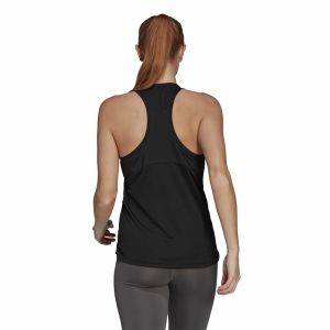 Tricou cu Bretele Damă Adidas Aeroready D2M Negru