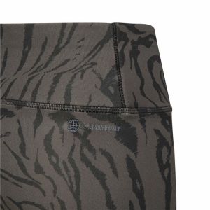 Pantaloni Sport pentru Copii Adidas 7/8 Sport Animal Print Negru