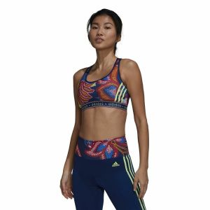 Sutien Sport Adidas Farm Rio Bleumarin