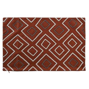 Husă de pernă de canapea DKD Home Decor 60 x 1 x 40 cm Teracotă Geometric