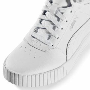 Adidași Casual de Damă Puma Carina 2.0 Mid Alb