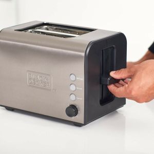 Prăjitor de Pâine Black & Decker BXTO900E Oțel inoxidabil 900 W