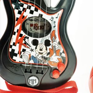 Set muzical Mickey Mouse Microfon Chitară pentru Copii