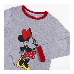 Pijama Infantil Minnie Mouse Gri