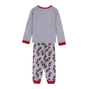 Pijama Infantil Minnie Mouse Gri