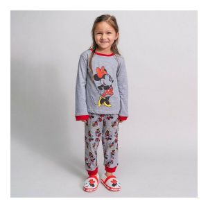 Pijama Infantil Minnie Mouse Gri