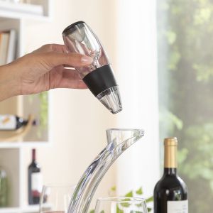 Aerator de vin profesional cu suport turn și bază anti-picurare Winair InnovaGoods