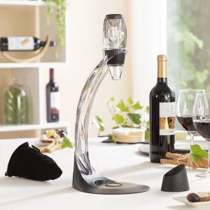 Aerator de vin profesional cu suport turn și bază anti-picurare Winair InnovaGoods