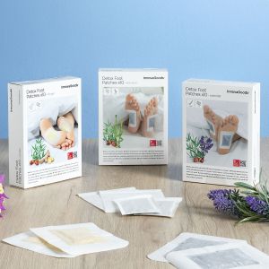 Plasturi Detoxifianți pentru Picioare Lavender InnovaGoods 10 Unități