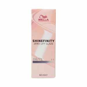 Colorare Permanentă Wella Shinefinity Nº 06/71 (60 ml)