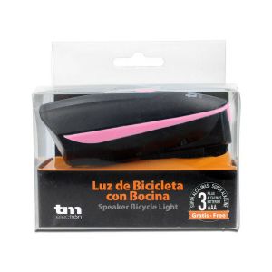 Lanternă LED pentru Bicicletă TM Electron Roz