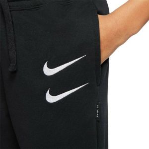 Pantalon de Trening pentru Copii Nike Swoosh Băieți Negru