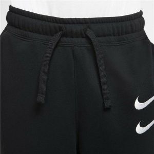 Pantalon de Trening pentru Copii Nike Swoosh Băieți Negru