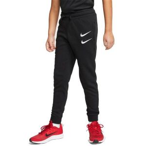 Pantalon de Trening pentru Copii Nike Swoosh Băieți Negru