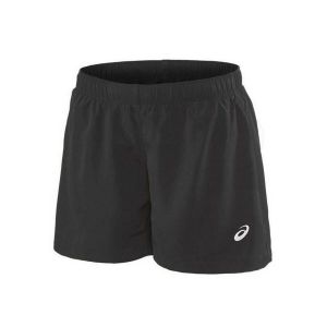 Pantaloni Scurți Sport pentru Damă Asics Silver 4In Negru