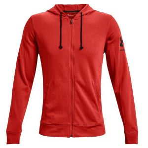 Jachetă Sport de Bărbați Under Armour Terry Roșu