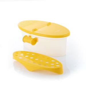 Dispozitiv pentru gătit paste pentru cuptorul cu microunde 4 în 1 cu accesorii și rețete Pastrainest InnovaGoods