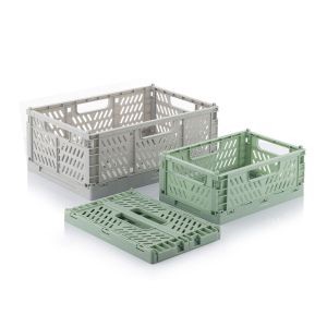 Set de 3 cutii organizatoare pliabile și stivuibile Boxtor InnovaGoods