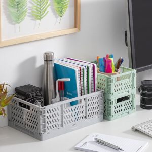 Set de 3 cutii organizatoare pliabile și stivuibile Boxtor InnovaGoods