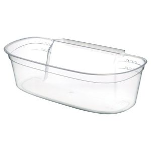 Coș de gunoi Gondol_G-550 Transparent Alb Plastic