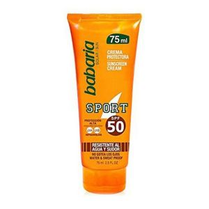 Loțiune pentru Sportivi SOLAR SPORT waterproof Babaria Solar Sport Spf 50 (75 ml) 75 ml Spf 50