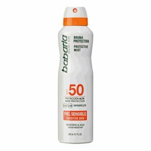 Spray cu protecție solară Babaria Spf 50 (200 ml) Piele sensibilă 50 (200 ml)